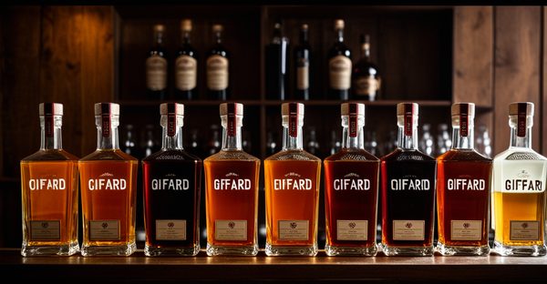 Liqueurs et sirops giffard : un voyage gustatif inoubliable
