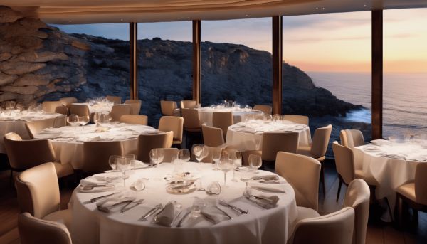 Un restaurant gastronomique avec vue panoramique au caillou